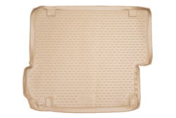 Коврик в багажник для BMW X3, 2010- (F25), поколение II, кроссовер (полиуретан, бежевый) NLC.05.30.B13B