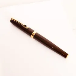 Перьевая ручка Diplomat Excellence A2 Marrakesh brown gold F 14ct. (D40213013) 2