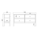 Комод BERGEN BG003