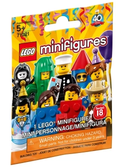 LEGO Minifigures Series 18 серия 71021