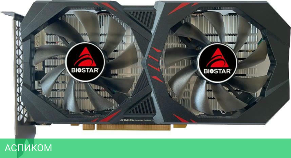Видеокарта Biostar GeForce GTX 1660 Ti 6GB GDDR6 (VN1666TF69)