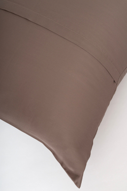 Постельное белье 2 спальное евро German Grass Havana Brown Brilliant коричневое