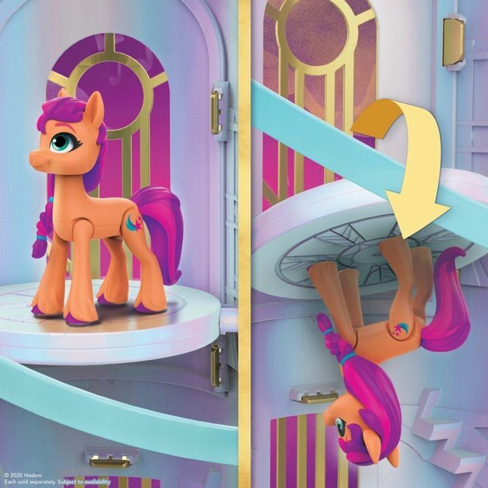 Фигурки Hasbro My Little Pony Movie - Игровой набор Мой маленький пони -  Волшебный замок Пони с фигуркой F2156 купить в Москве | Доставка по России.