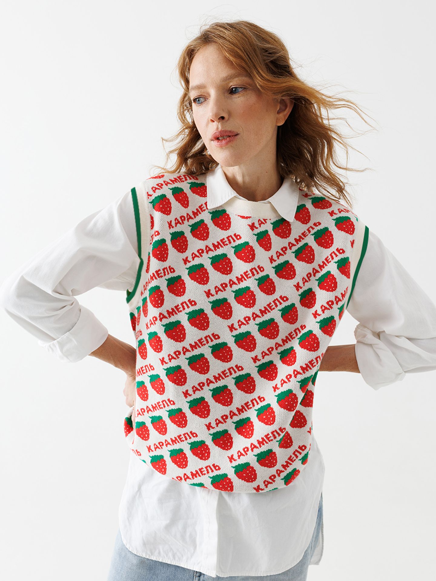 Жилет женский "Карамель"