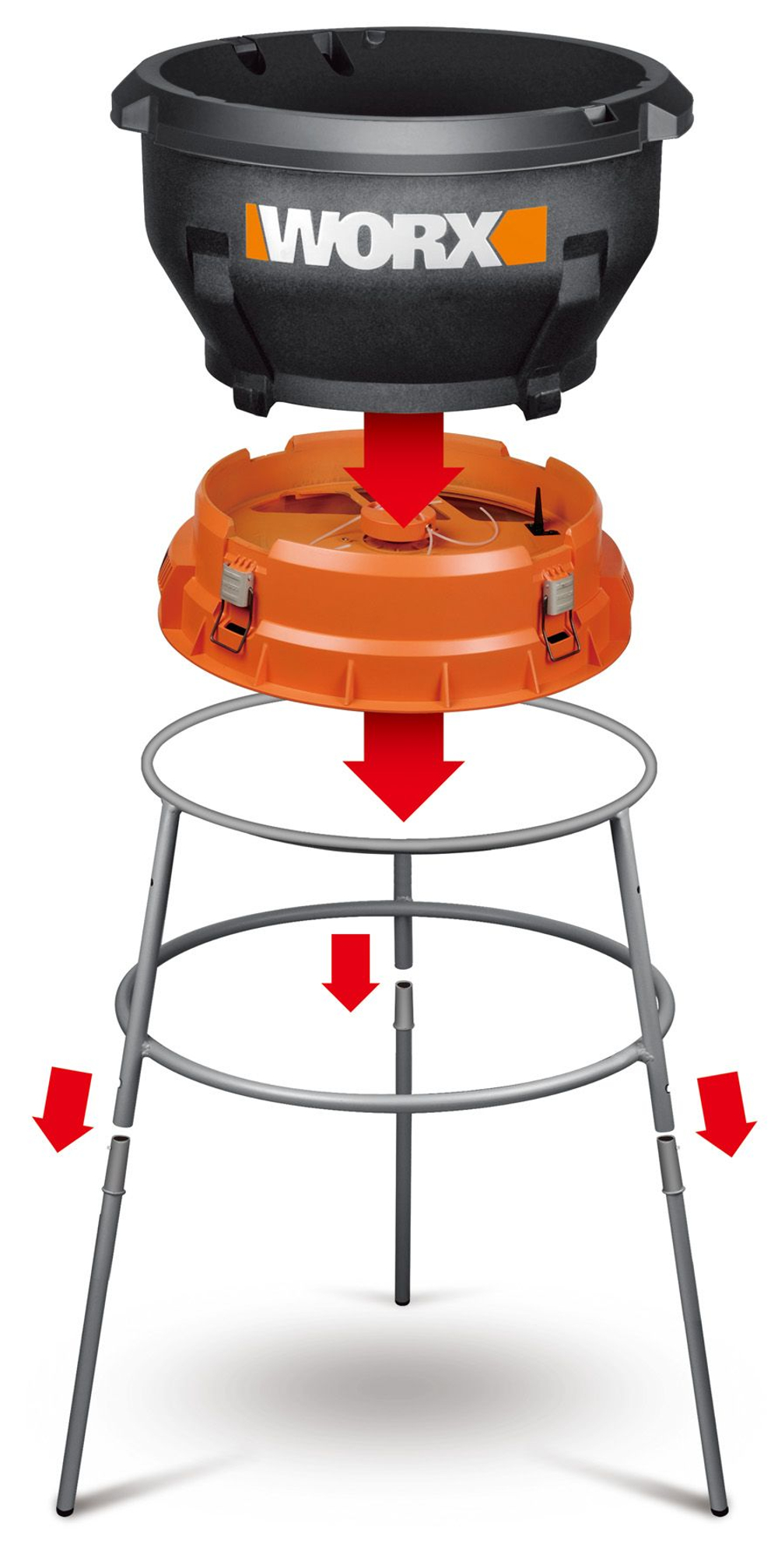 Измельчитель для листьев WORX WG430E
