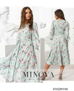 Платье 3168-мятный Minova