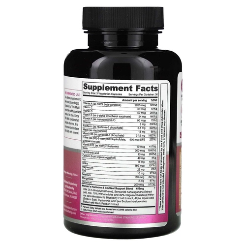 Vitauthority, Vita Multi, мультивитамины для женщин, 90 вегетарианских капсул