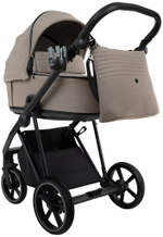 Детская коляска Roan Sol 2.0 3 в 1 с автокреслом Pituso Baesa Pro Black,Beige Canopy SLL/31/T Hazel/Black/руч.Black