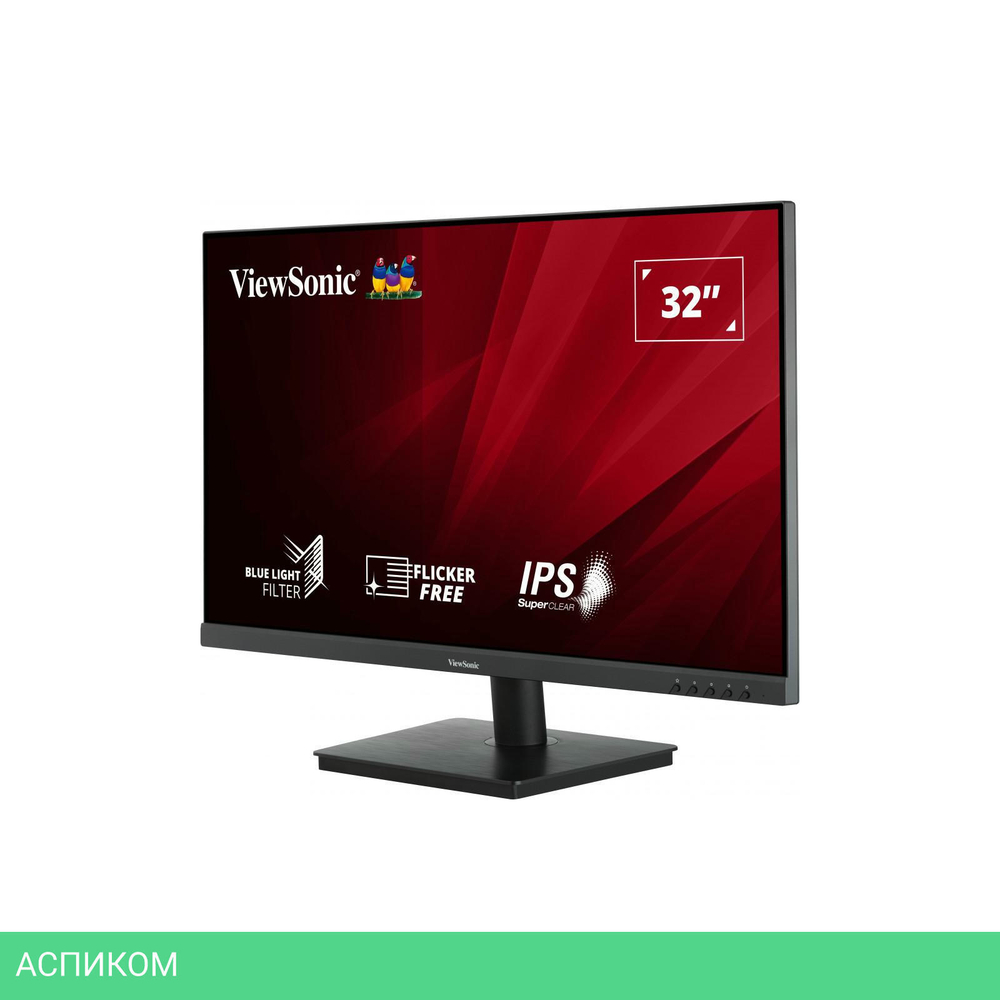 Монитор ViewSonic VA3209-2K-MHD черный