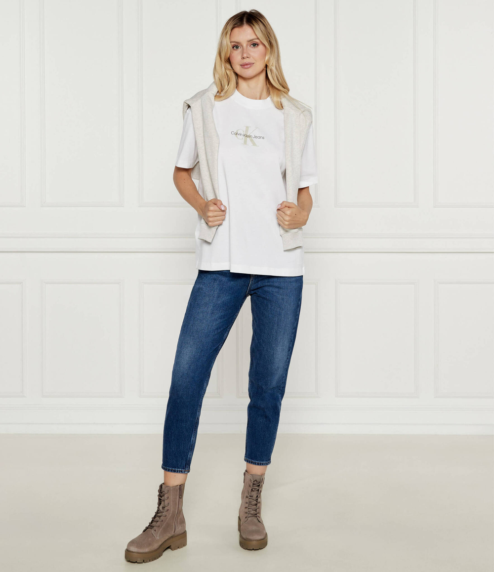 Футболка CALVIN KLEIN JEANS - белый(J20J224242)