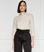 Льняная рубашка CHAMBRAY Gant - бежевый(4300277)