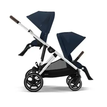 Коляска для двойни 2 в 1 Cybex Gazelle S (Ocean blue)