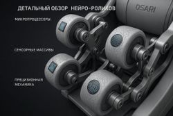 Массажное кресло OSARI Ai5 с нейро-роликами