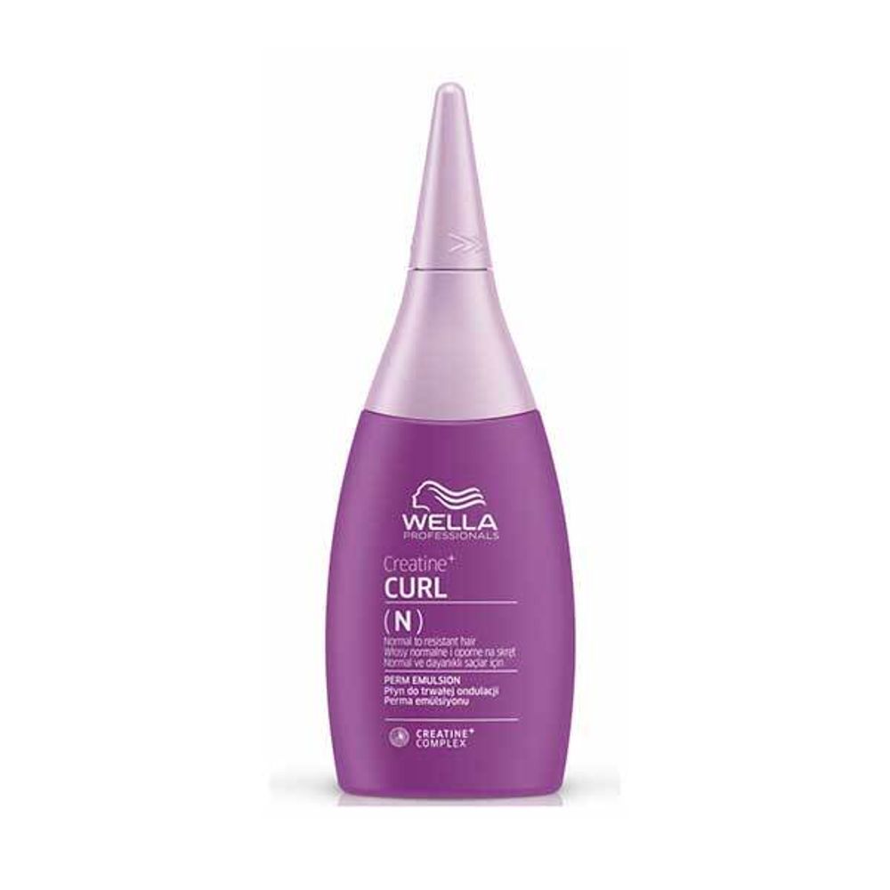 Wella CREATINE+ CURL лосьон для нормальных волос, от тонких до трудноподдающихся 75 мл