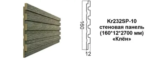 Декоративная панель Kr232SP-10/2.7