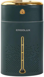 Увлажнитель воздуха ультразвуковой ERGOLUX ELX-HUM01-C05,  1л,  зеленый