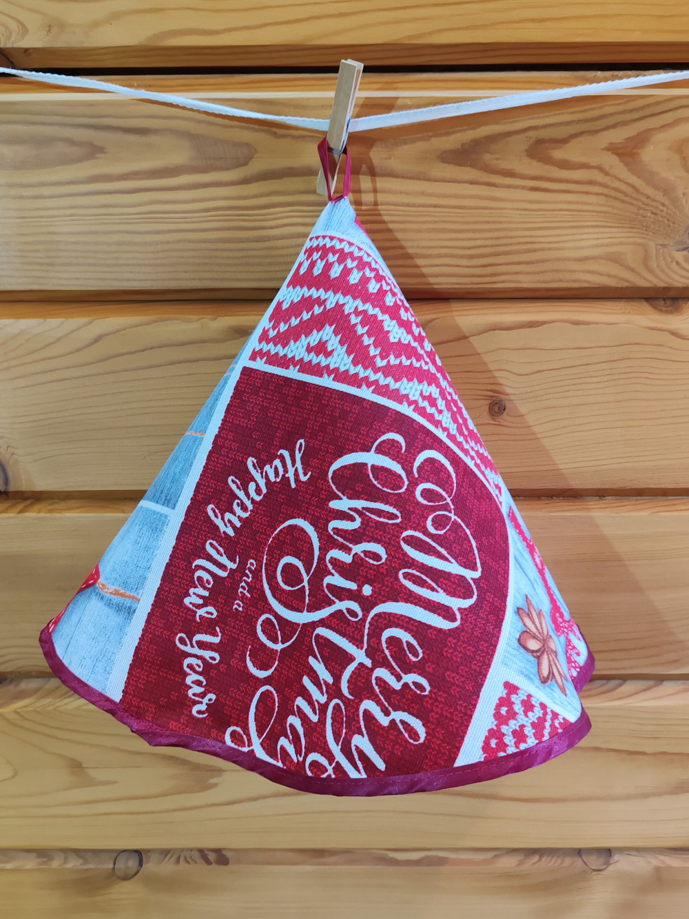 Полотенце кухонное, круглое, 2 шт, вафельное полотно