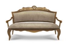 Диван Император Голд ясень (Экс.4,48 Velvet-Lux,Ткань Vilvet Lux)