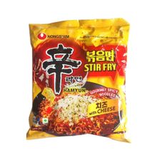 Лапша жареная с сыром Nongshim Stir Fry Cheese 136 г 5 шт