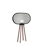 Floor design lamp INTERLACED Ovalo by Camino