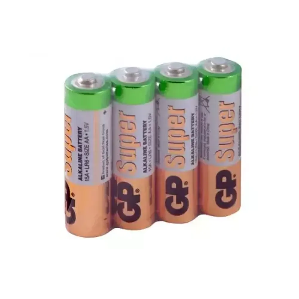 Элемент питания GP LR 6 15A Super Alkaline к-т4shrink    1/24