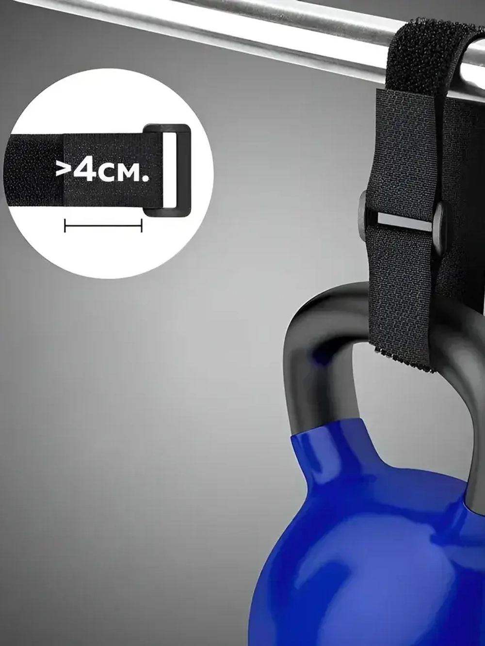 Лента липучка гибридная с набором скоб (5 метров х 25мм. + 20 скоб)