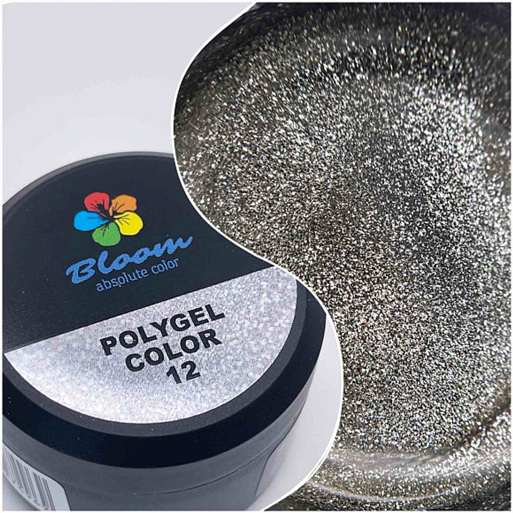POLY GEL (Полигель), баночка 15 мл №12 bloom