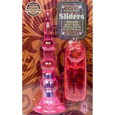 АНАЛЬНАЯ ЕЛОЧКА С ВИБРАЦИЕЙ (Цвет: розовый)