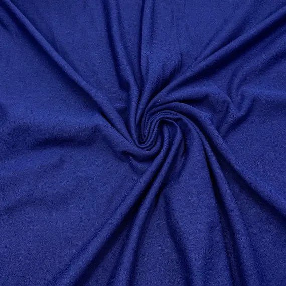 Хлопок кулирка темно-синий (метражом)