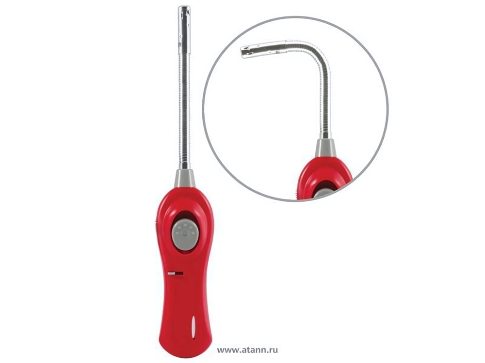 Зажигалка газовая ECOS GLF-002R красная