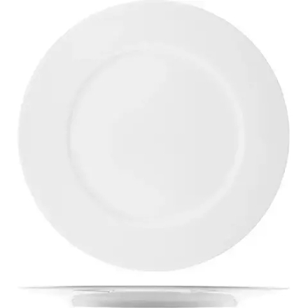 Блюдо «Опшенс» круглое фарфор D=32см белый