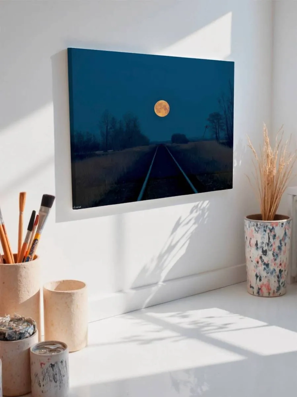 Картина на стену 40 X 50 Луна