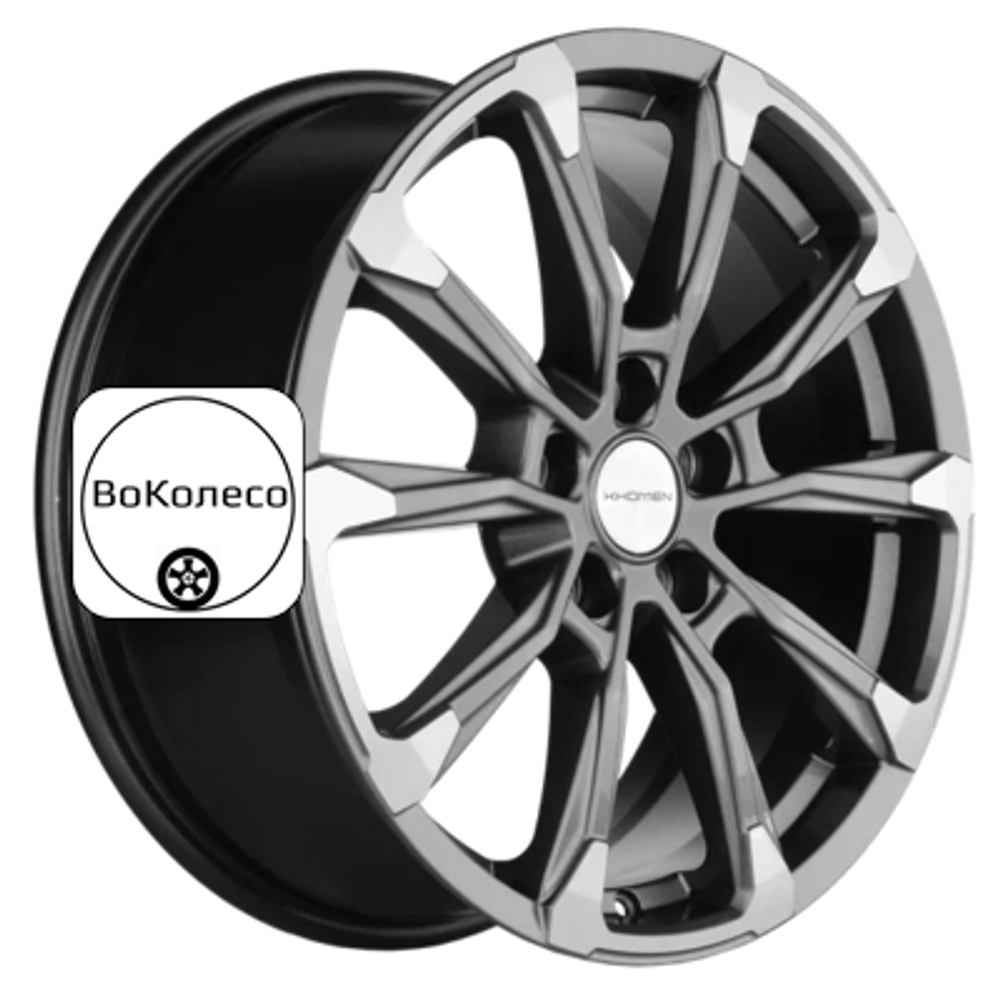 7,5x18/5x108 ET35 D65,1 KHW1808 (Exeed TXL) Gray-FP Khomen Wheels