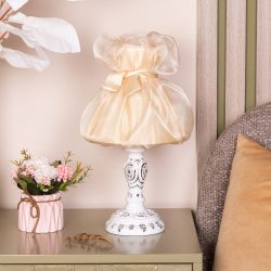 Настольная лампа Корса Сильвер Мадлен Бежевый