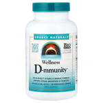 Source Naturals, Wellness D-mmunity™, 120 вегетарианских капсул