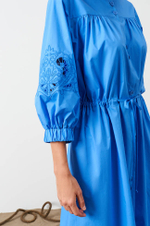 51549 Платье женское (голубой)