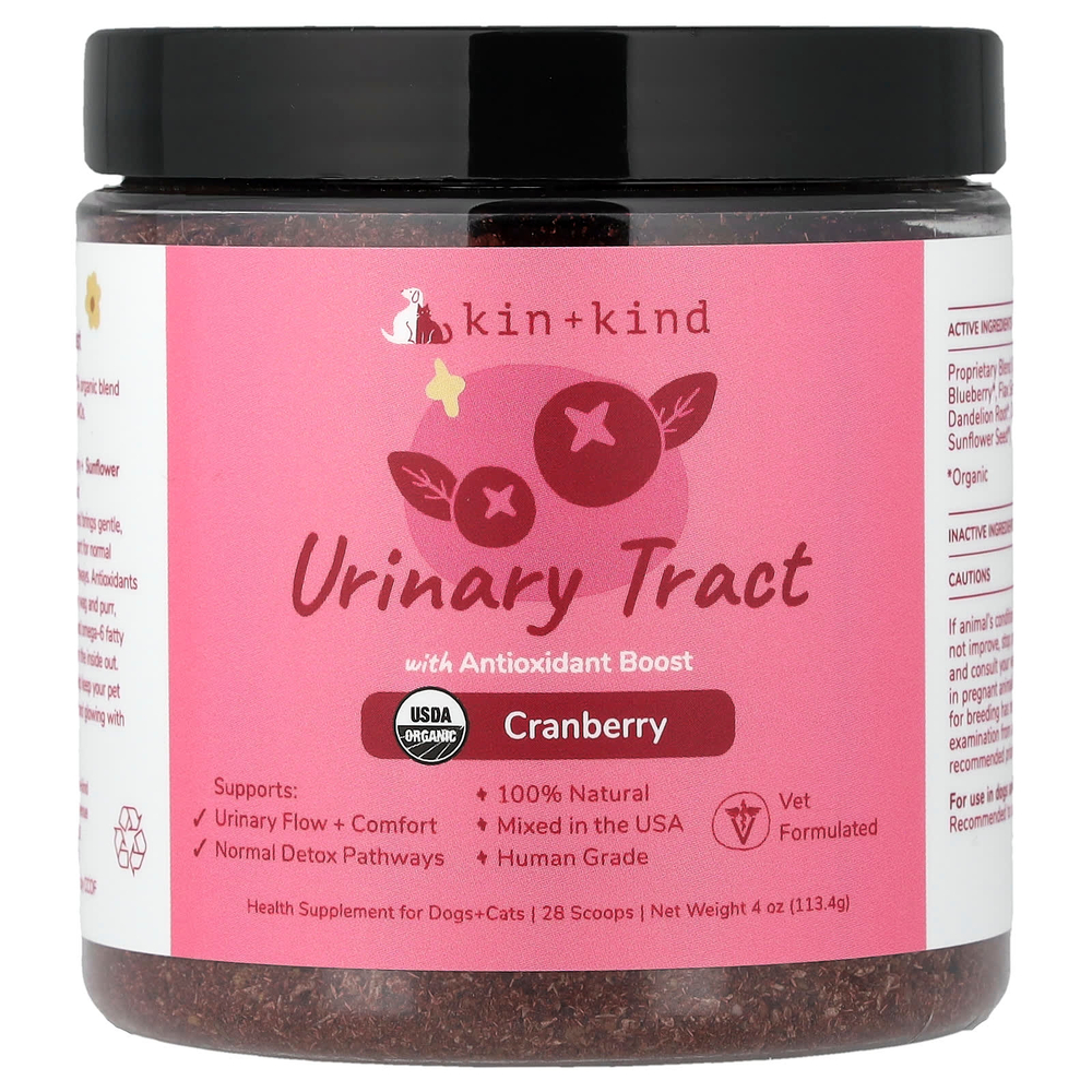 Kin+Kind, Healthy Immunity, для собак и кошек, голубика и клюква, 113,4 г (4 унции)
