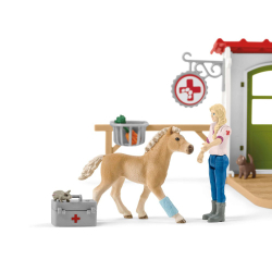 Schleich - Ветеринарная клиника с животными 42502