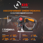Лобзик-сабельная пила аккумуляторный WORX WX550.9 Axis