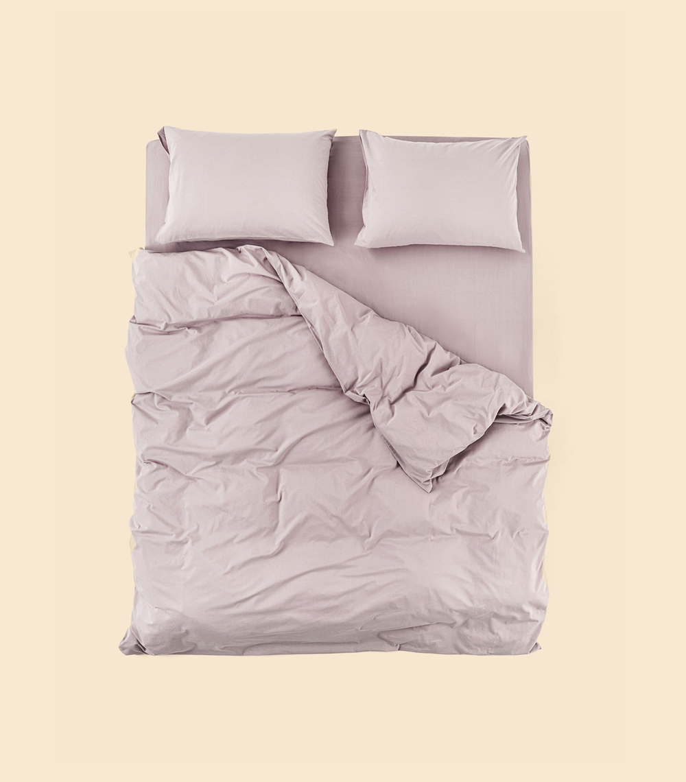 Наволочки (2 шт) - Melange Pink Salt - 50x70