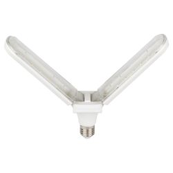 Фитолампа для растений светодиодная ЭРА GREEN LINE ФИТО-20W-PFR-E27-GR 2-х лепестковая полного спектра 20 Вт Е27