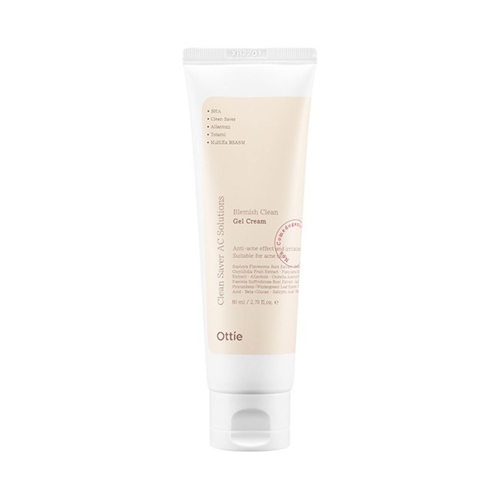 Ottie Blemish Clean Gel Cream крем-гель для проблемной кожи c салициловой кислотой