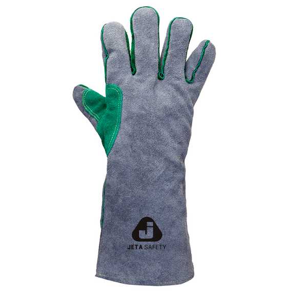 Краги Jeta Safety JWK501 спилковые, удлиненные с подкладкой