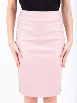 Юбка женская кожаная, юбка из экокожи