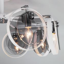 Люстра на штанге Eurosvet Gallo 70121/8 белый