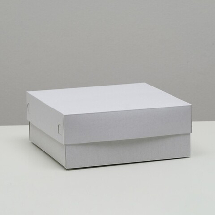 Коробка кондитерская упаковка, 25 х 25 х 10 см