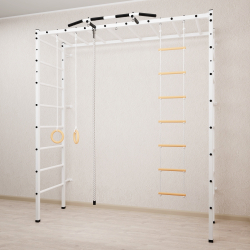 Спортивный комплекс Sv Sport П 401 (Турник/Канат/Кольца/Лестница)