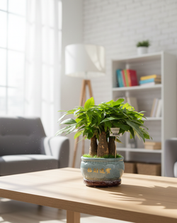 Пахира Five Blessings керамический горшок д.35