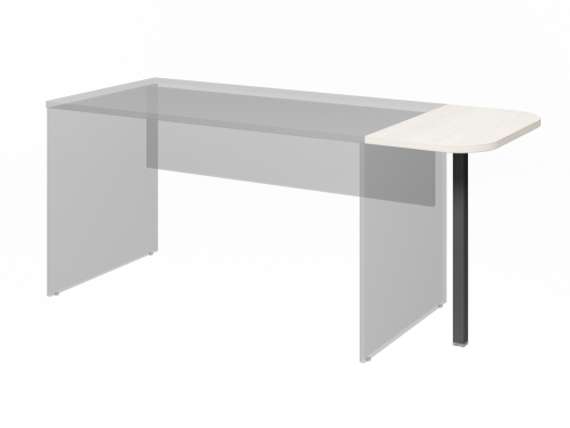 Столешница приставная 700х380х25 L-81