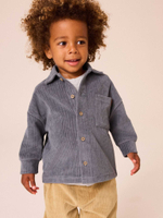 Рубашка вельветовая и брюки вельветовые в комплекте для мальчика Next B30-377, Серый, Песочный